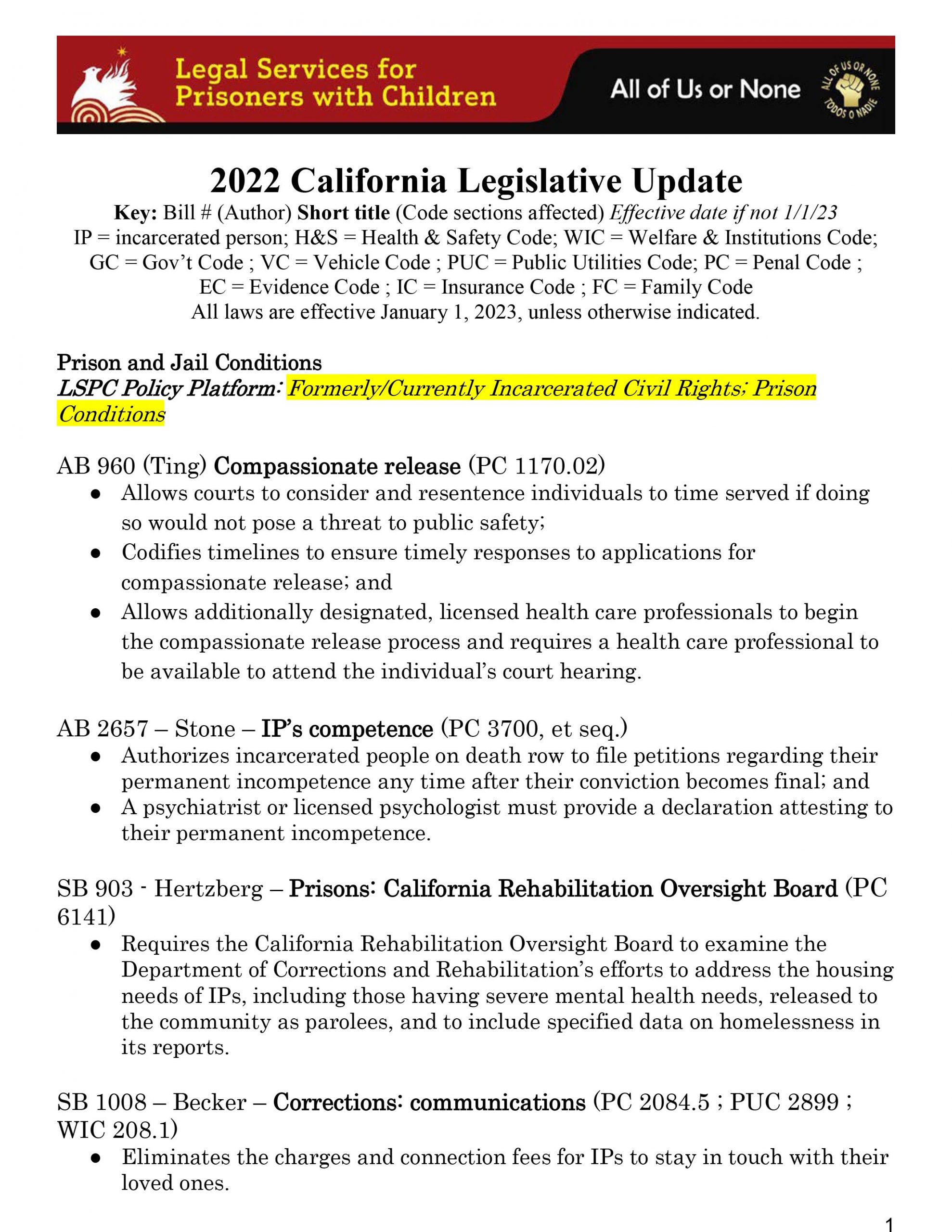 Legislative Update 2022 Final 1.12